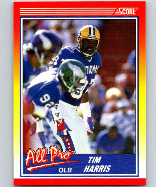 1990 Score #572 Tim Harris Packers NFL Football
