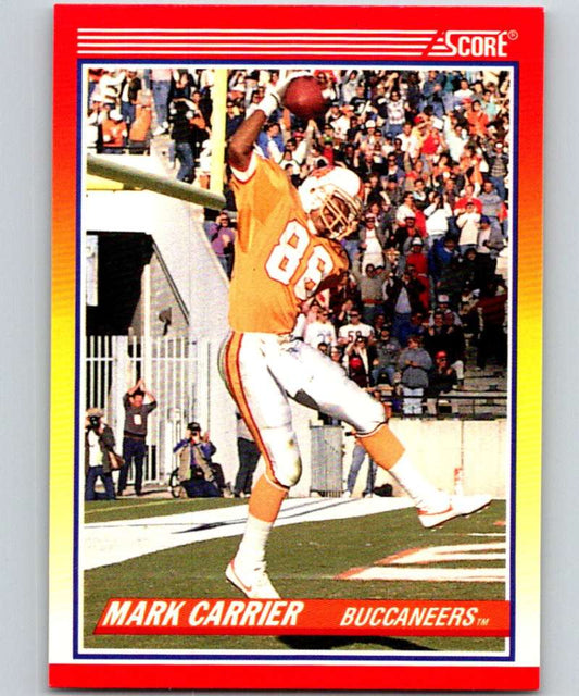 1990 Score #604 Mark Carrier Buccaneers NFL Football Image 1