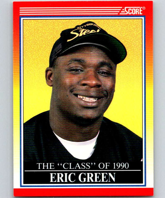 1990 Score #609 Eric Green Steelers NFL Football