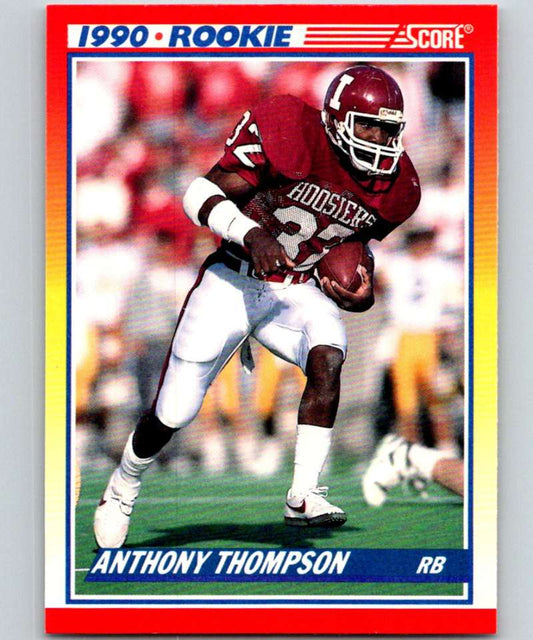 1990 Score #618 Anthony Thompson RC Rookie Cardinals NFL Football