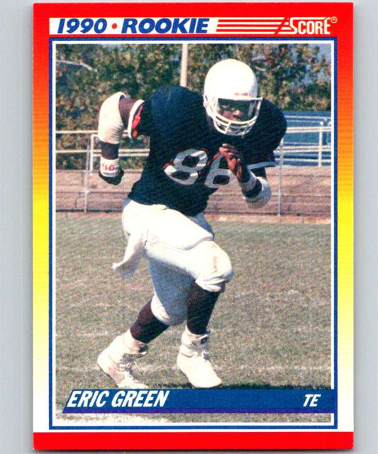 1990 Score #629 Eric Green RC Rookie Steelers NFL Football