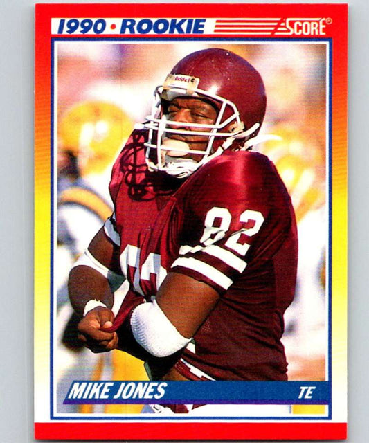 1990 Score #638 Mike Jones RC Rookie Vikings NFL Football