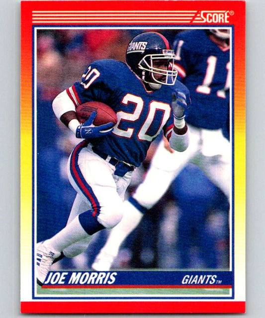 1990 Score #659 Joe Morris NY Giants NFL Football Image 1