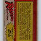 1981 Topps Raiders Of The Lost Ark #16 Escape To The Skies! Image 2