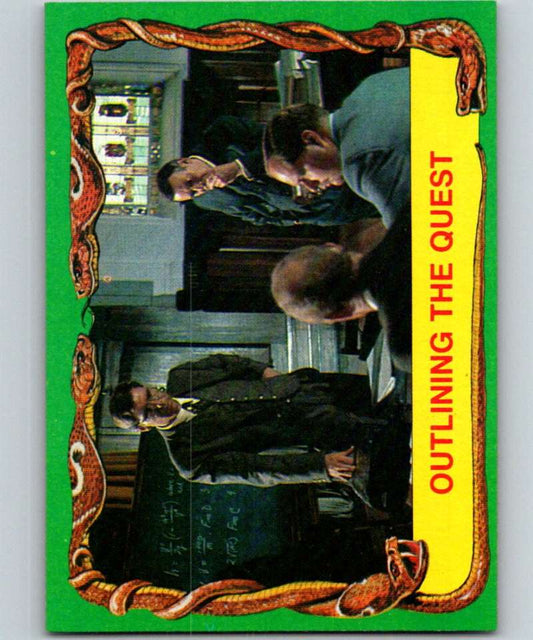 1981 Topps Raiders Of The Lost Ark #18 Outlining The Quest Image 1