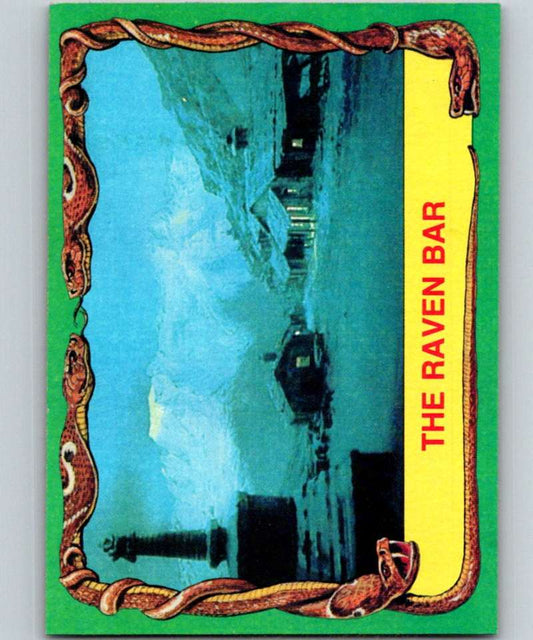 1981 Topps Raiders Of The Lost Ark #20 The Raven Bar Image 1