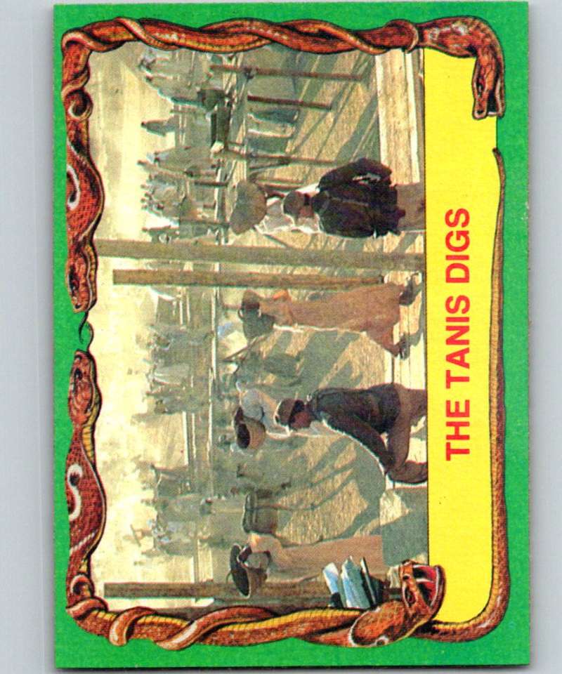 1981 Topps Raiders Of The Lost Ark #42 The Tanis Digs