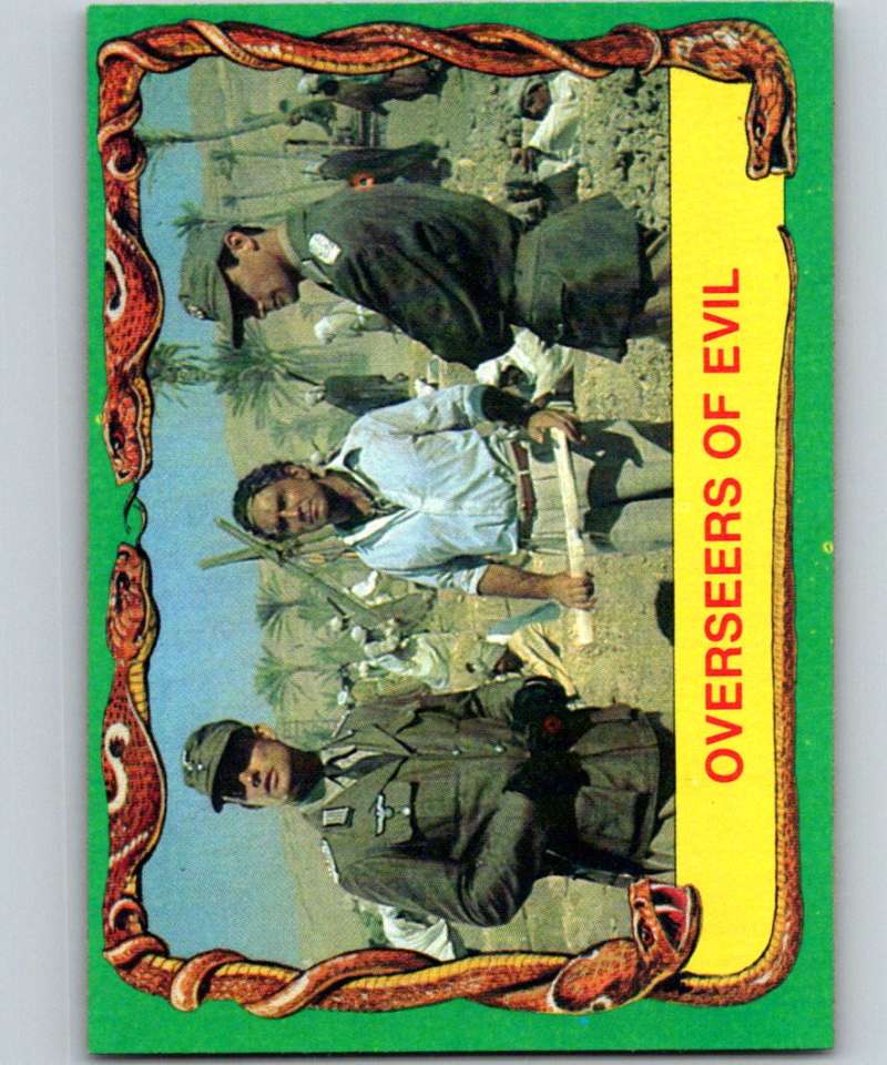 1981 Topps Raiders Of The Lost Ark #43 Overseers Of Evil Image 1