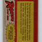 1981 Topps Raiders Of The Lost Ark #43 Overseers Of Evil Image 2