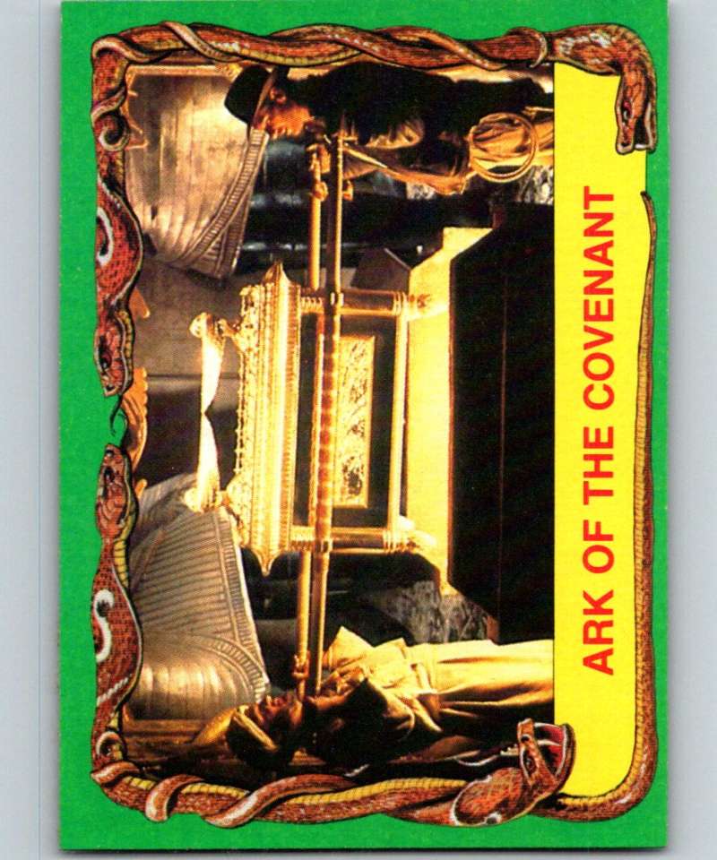 1981 Topps Raiders Of The Lost Ark #53 Ark of The Covenant