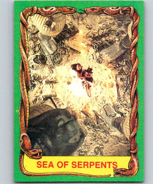 1981 Topps Raiders Of The Lost Ark #55 Sea Of Serpents Image 1