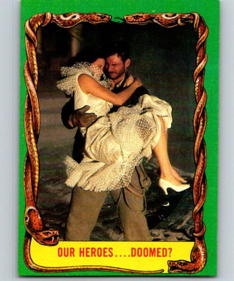1981 Topps Raiders Of The Lost Ark #56 Our Heroes...Doomed? Image 1