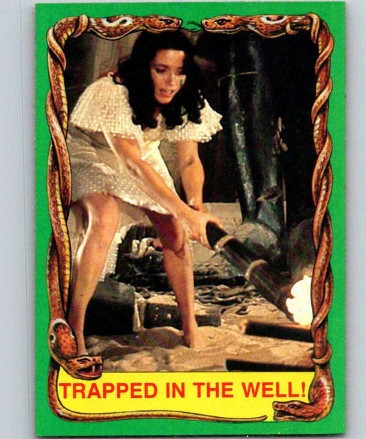 1981 Topps Raiders Of The Lost Ark #58 Trapped in the Well! Image 1