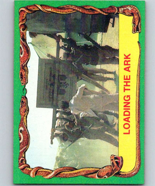 1981 Topps Raiders Of The Lost Ark #62 Loading The Ark Image 1