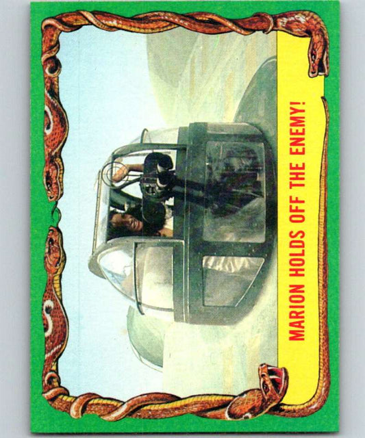 1981 Topps Raiders Of The Lost Ark #64 Marion Holds Off The Enemy! Image 1