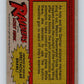 1981 Topps Raiders Of The Lost Ark #64 Marion Holds Off The Enemy! Image 2