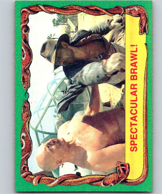 1981 Topps Raiders Of The Lost Ark #65 Spectacular Brawl! Image 1