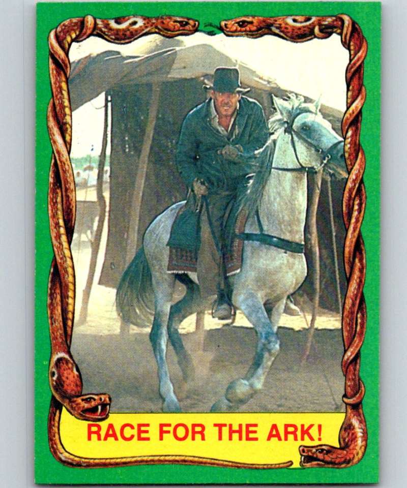 1981 Topps Raiders Of The Lost Ark #69 Race For The Ark! Image 1