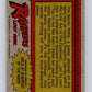 1981 Topps Raiders Of The Lost Ark #71 Aboard The Bantu Wind Image 2