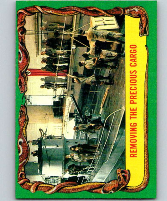 1981 Topps Raiders Of The Lost Ark #75 Removing The Precious Cargo Image 1