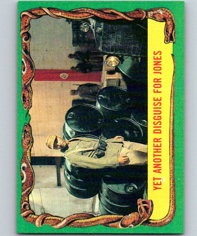 1981 Topps Raiders Of The Lost Ark #76 Yet Another Disguise For Jones Image 1