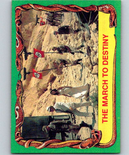 1981 Topps Raiders Of The Lost Ark #77 The March to Destiny Image 1