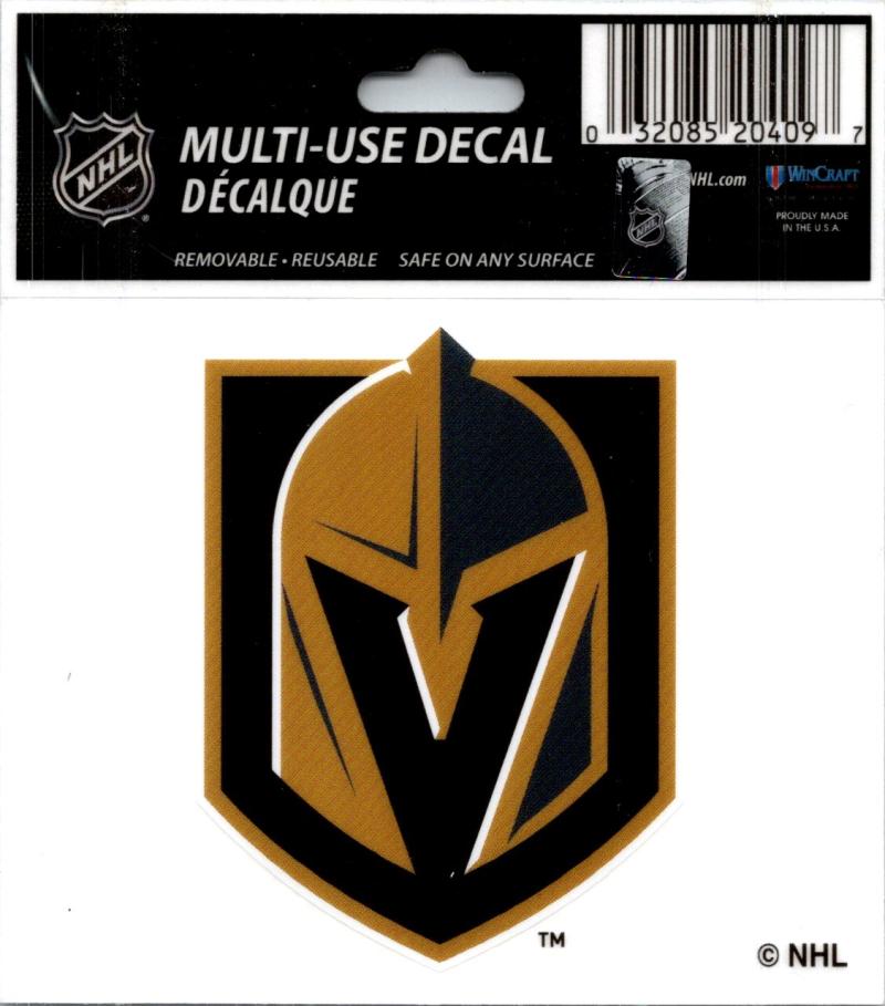 Vegas Golden Knights Multi-Use Decal Sticker 3"x4" Image 1