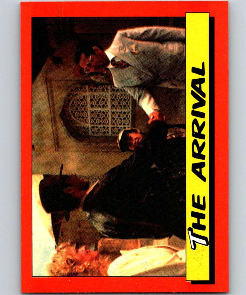1984 Topps Indiana Jones and the Temple of Doom #22 The Arrival Image 1