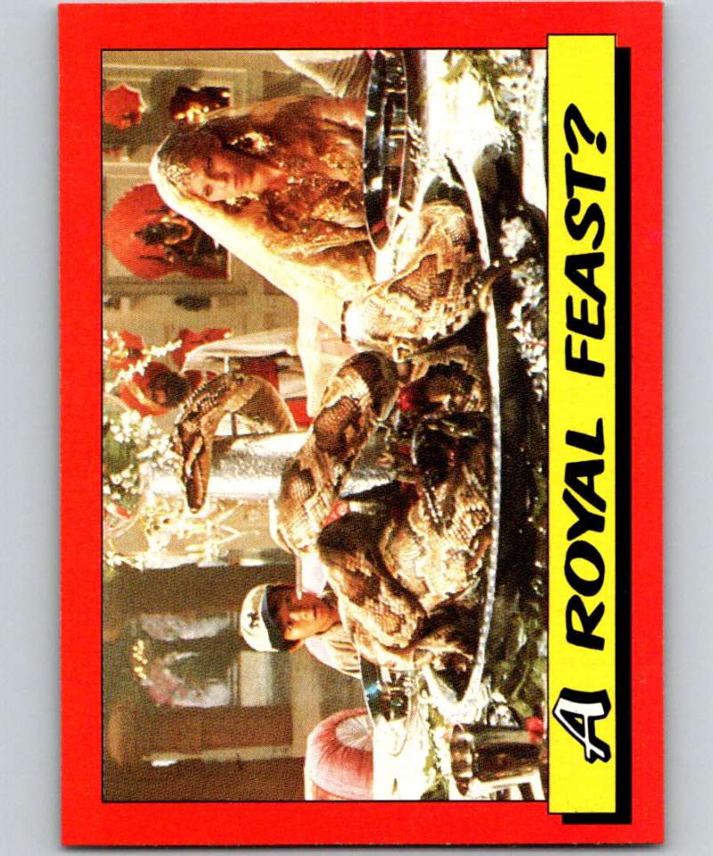 1984 Topps Indiana Jones and the Temple of Doom #26 A Royal Feast?