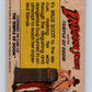1984 Topps Indiana Jones and the Temple of Doom #36 Willie in the Bug Tunnel Image 2