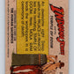 1984 Topps Indiana Jones and the Temple of Doom #37 The Temple of Doom Image 2
