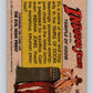 1984 Topps Indiana Jones and the Temple of Doom #38 The Human Sacrifice Image 2