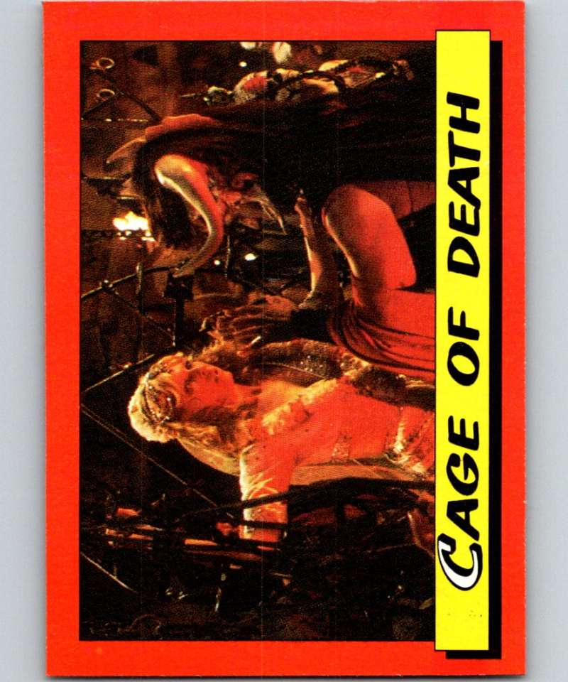 1984 Topps Indiana Jones and the Temple of Doom #45 Cage of Death
