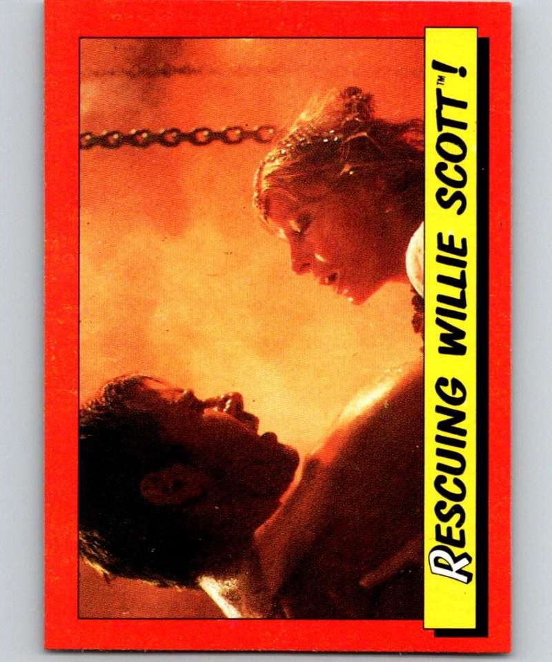 1984 Topps Indiana Jones and the Temple of Doom #52 Rescuing Willie Scott!