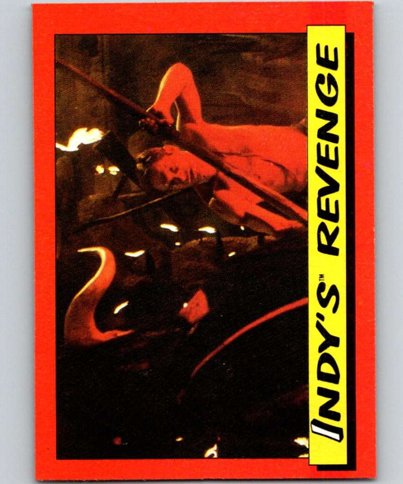 1984 Topps Indiana Jones and the Temple of Doom #54 Indy's Revenge
