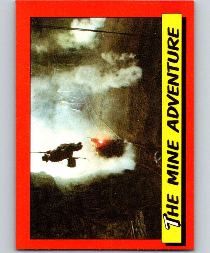 1984 Topps Indiana Jones and the Temple of Doom #67 The Mine Adventure