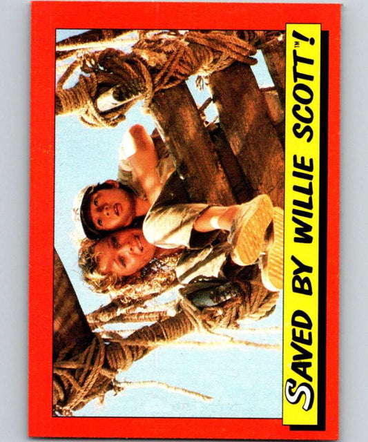 1984 Topps Indiana Jones and the Temple of Doom #73 Saved by Willie Scott!