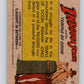 1984 Topps Indiana Jones and the Temple of Doom #77 Fantastic Struggle Image 2