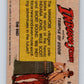 1984 Topps Indiana Jones and the Temple of Doom #87 The Adventure Concludes