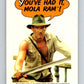 1984 Topps Indiana Jones and the Temple of Doom Stickers #10 You've Had It/Mola Ram!