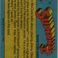 1980 Topps Superman II #10 Editor Perry White Image 2