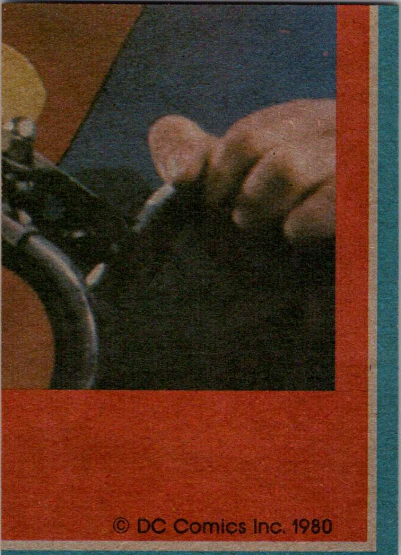 1980 Topps Superman II #13 Zooming into the Sky! Image 2