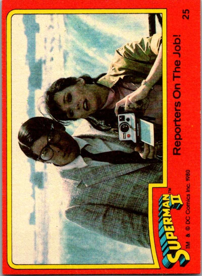 1980 Topps Superman II #18 Terror on the Moon Image 1