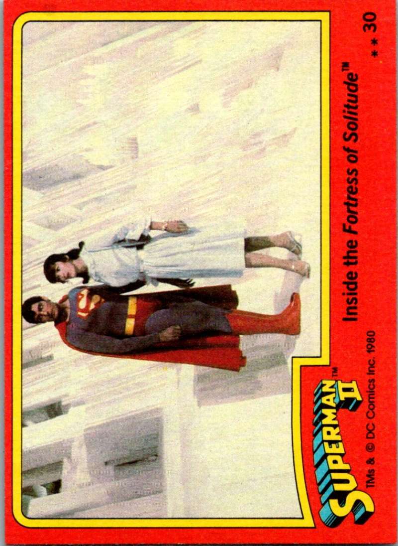 1980 Topps Superman II #23 A Child In Danger! Image 1