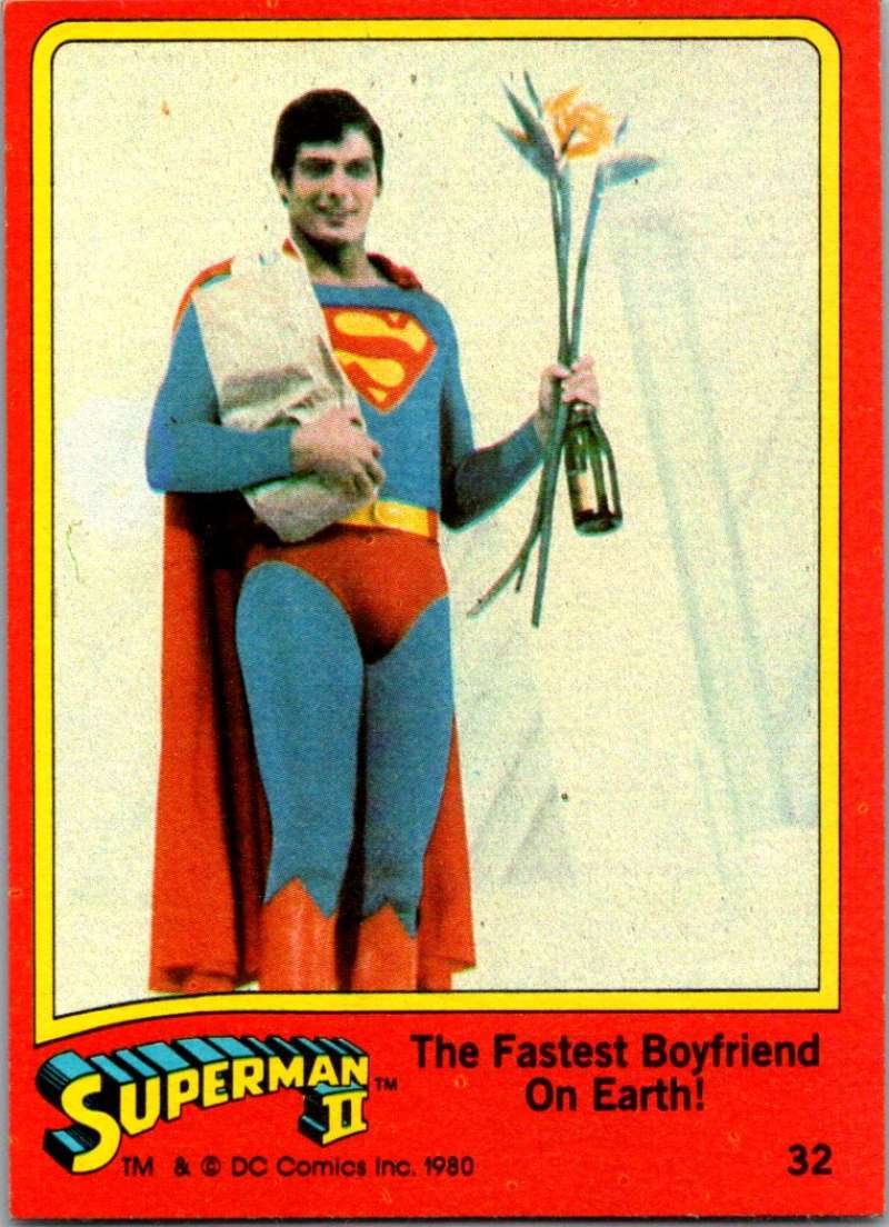 1980 Topps Superman II #25 Reporters on the Job! Image 1