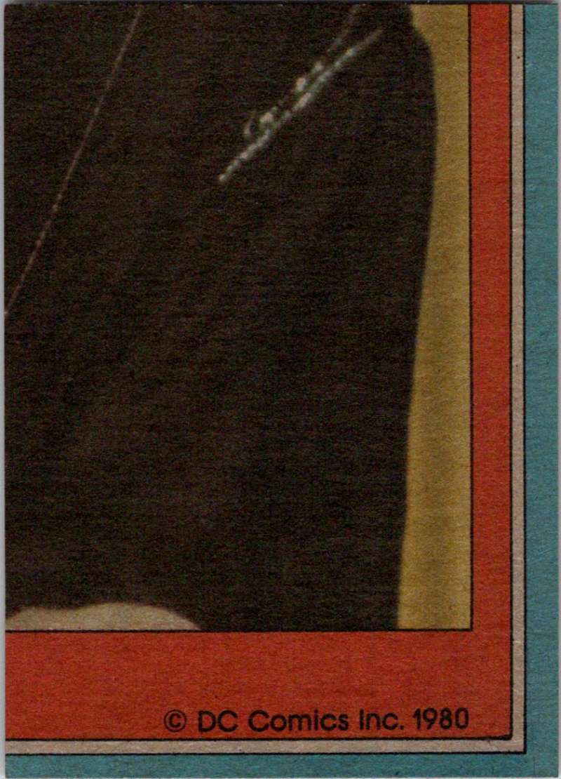 1980 Topps Superman II #31 A Very Special Mission ...