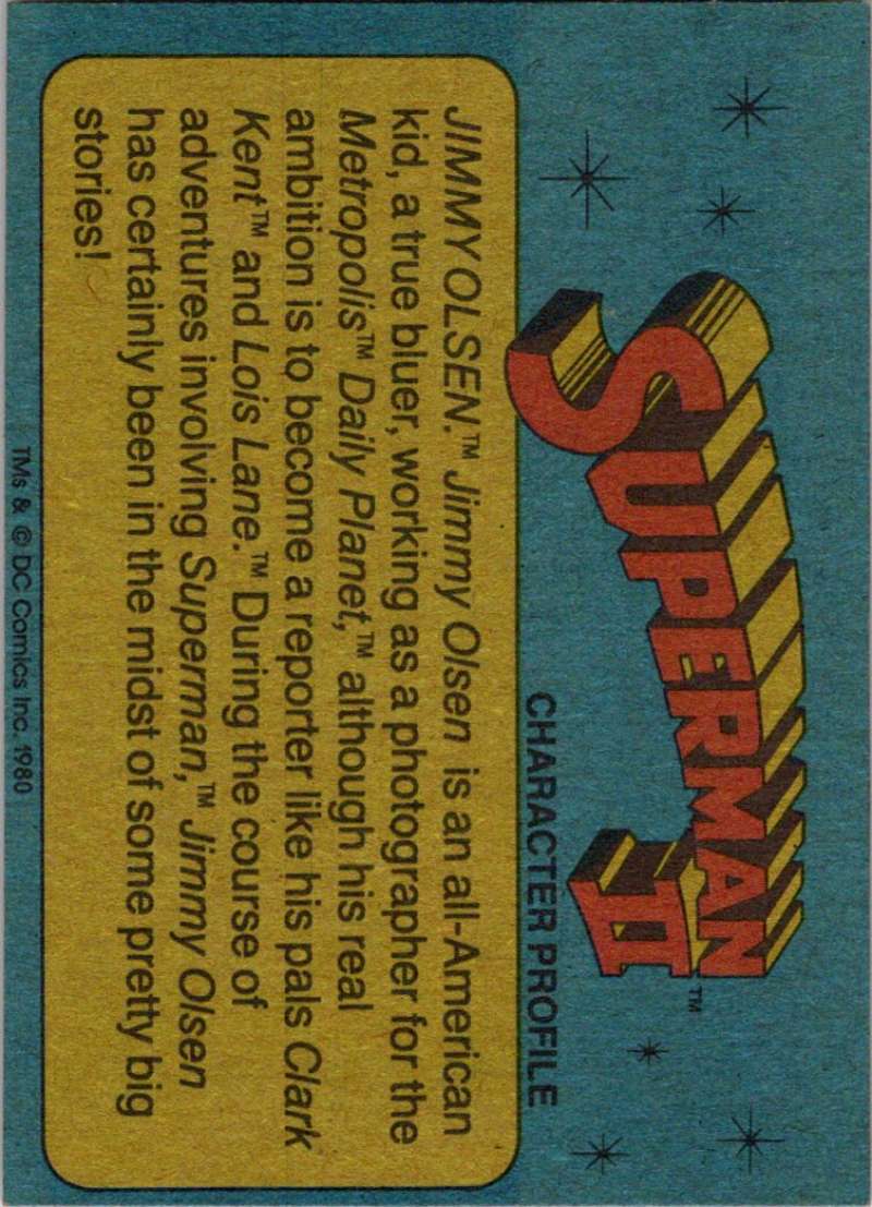 1980 Topps Superman II #40 Superman's Great Sacrifice Image 2