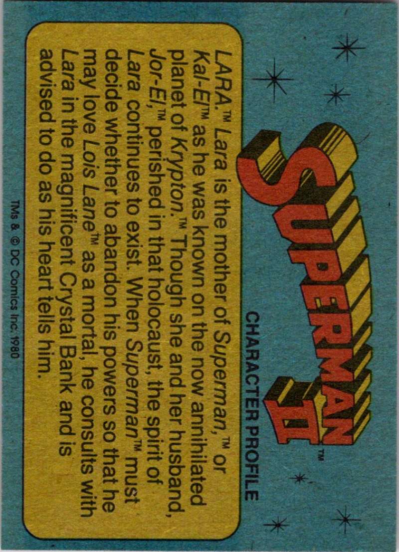1980 Topps Superman II #50 A Desperate Appeal! Image 2