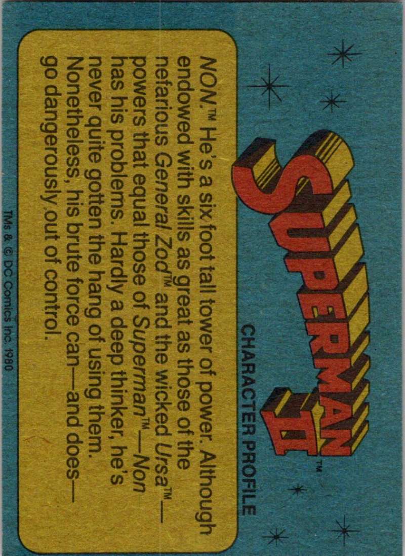 1980 Topps Superman II #83 The Tables are Turned!
