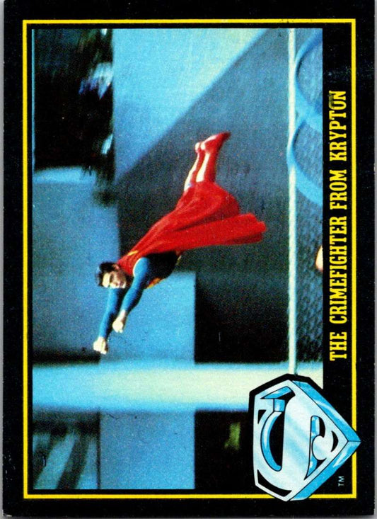 1983 Topps Superman III #5 The Crime-Fighter from Krypton Image 1